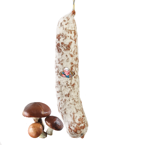 Saucisson sec aux Cèpes