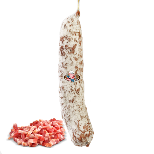 Saucisson sec aux Lardons Fumés