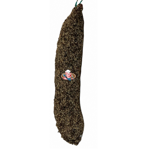 Saucisson sec enrobage Poivre