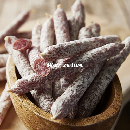 20 Minis saucissons secs nature – Mister saucisson